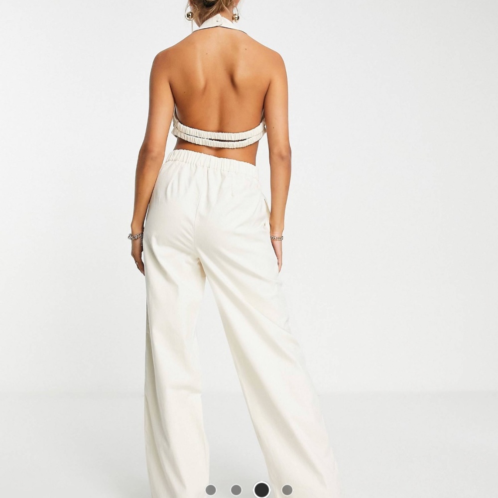 White jumpsuit
